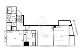 ルミエール落合 4階 間取り図