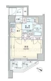 ロアール目黒不動前 4階 間取り図