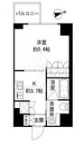 RODIA立川 309 間取り図