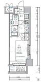 パティーナ川崎南DUO 8階 間取り図