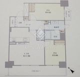 モア・クレスト築地 7階 間取り図