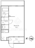 FABRIC東中野Residence 4F2 間取り図