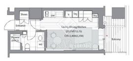 虎ノ門ヒルズレジデンシャルタワー 11階 間取り図