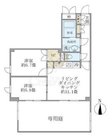 ＫＤＸレジデンス杉並方南町 102 間取り図