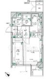 スカーラ武蔵小山 2階 間取り図