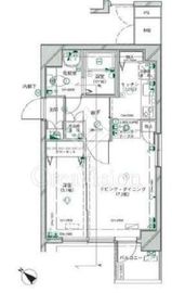 スカーラ武蔵小山 2階 間取り図