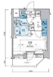 リヴシティ横濱新川町弐番館 9階 間取り図