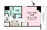 ルシェロ平井 503 間取り図