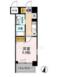 カスタリア武蔵小杉 112 間取り図