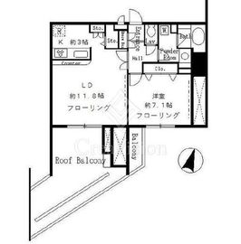サンクレール荒川ブランガーデン 310 間取り図