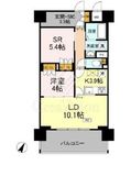 リーラ横浜川和町 602 間取り図