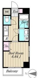 ドルチェヴィータ自由が丘 305 間取り図