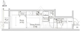 RELUXIA馬込 1階 間取り図