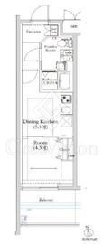 RELUXIA馬込 3階 間取り図