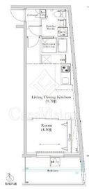 RELUXIA馬込 4階 間取り図
