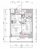 SYFORME YOKOHAMA-BANDOBASHI (シーフォルム横浜阪東橋) 2階 間取り図