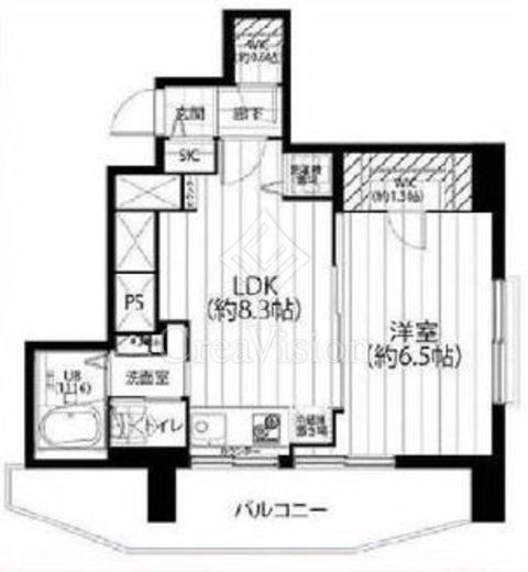 レインボー目白 7階 間取り図