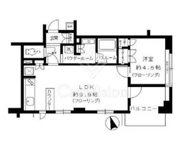 グランアビテ目白station front (グランアビテ目白ステーションフロント) 7階 間取り図