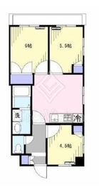 レーベンハイム中板橋2 2階 間取り図