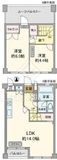 ハイネス大山 5階 間取り図