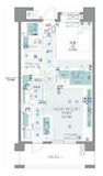 グローベルザ・ガーデン新宿西落合 3階 間取り図