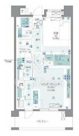 グローベルザ・ガーデン新宿西落合 3階 間取り図