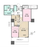 ザ・パークハウス西新宿タワー６０ 46階 間取り図