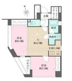 ホームズ飯田橋 2階 間取り図