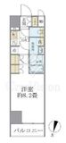 ＣＯＣＯ－ＣＨＩＬＬ　ＫＡＭＥＡＲＩ 402 間取り図