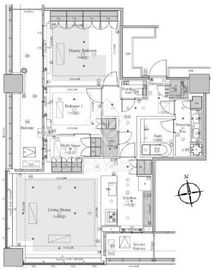 WORLD TOWER RESIDENCE 30階 間取り図