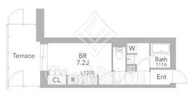 GranDuo桜新町 102 間取り図