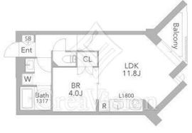 GranDuo桜新町 104 間取り図