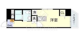 シャンボール門前仲町 4階 間取り図