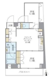 J.リヴェール学芸大学 205 間取り図