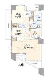 パークホームズ清澄白河 8階 間取り図