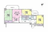 サンライズ品川 4階 間取り図