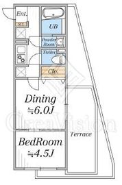 LEGALAND目黒本町ANNEX 204 間取り図