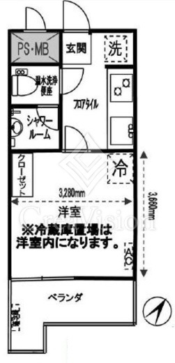 フォンテ青山 14階 間取り図