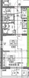 ラヴィエール住吉駅前 402 間取り図