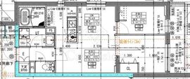 ラヴィエール住吉駅前 401 間取り図