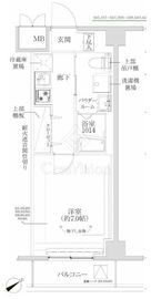 RELUXIA武蔵中原Ⅱ 107 間取り図