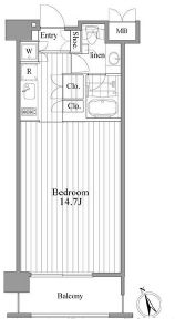 willDo清澄 204 間取り図