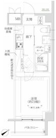 RELUXIA武蔵中原Ⅱ 501 間取り図