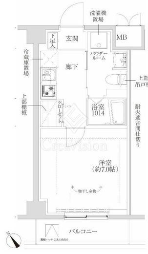 RELUXIA武蔵中原Ⅱ 218 間取り図