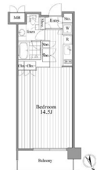 willDo清澄 501 間取り図