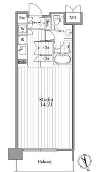 willDo清澄 517 間取り図