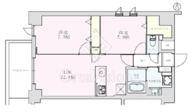 向山ガーデンレジデンス 408 間取り図