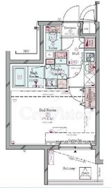 コンシェリア池上THE RESIDENCE 4階 間取り図