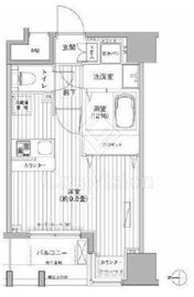 レジェンダリーコート赤羽 402 間取り図