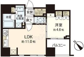 パークハウス大山 2階 間取り図